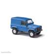 Busch 54350 - Land Rover Defender 90 Kasten, Blau FORMNEUHEIT