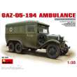 MiniArt 550035164 - 1:35 GAZ-05-194 Krankenwagen (3Achs)