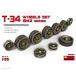 MiniArt 550035236 - 1:35 Laufrollen-Set T-34 Serie 1942