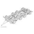 Brengun BRS144047 - Culemeyer four axles