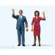 Preiser 57152 - 1:24 Obama mit Frau