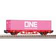 Piko 57757 - Cont.-Tragwg. 1X40´ Container NS VI