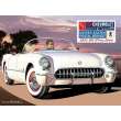 Round2 591244 - 1/25 1953 Chevy Corvette, USPS Stamp Series