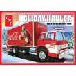 Round2 591459 - 1/25 Ford C-600 City Holiday Delivery Truck Coca-Cola