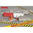 MENG-Model SPS-012 - 1:35 Concrete & plastic barrier set