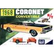 Round2 593978 - 1/25 1968 Dodge Coronet Convertible w/Trailer