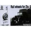 ZZ Modell ZZT87013 - 1:87 Rail wheels for ZiS-5