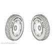 CMK 129-3127 - 1:35 Autoblinda AB.43/Pz.Sp.Wg.AB.203 (i) spare wheels set for Italeri kit