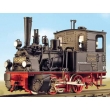 Weinert 6074 - 99 5602 und 99 5605 Schmalspur-Dampflok der Franzburger Kreisbahn Nord mit Mashima-Motor (H0e)