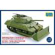 Unimodels UM229 - 1:72 M10A1 tank destroyer (late)with M1 dozer blade