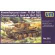 Unimodels UM351 - 1:72 Pz Bef 38 (t) Commanders Tank