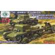 Unimodels UMT404 - 1:72 T-26T Armored transporter/T-26TN Reconnaissance observation tank