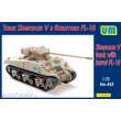 Unimodels UM452 - 1:72 Sherman V Tank with turret FL-10