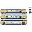 Roco 6210105 - 3-tlg. Set: Doppelstockwagen, metronom