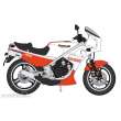 Hasegawa 621745 - 1/12 Kawasaki KR250, weiß/rot