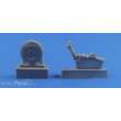 CMK 129-Q32244 - Tempest/Typhoon-Tail wheel w.strengthene in 1:32