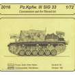 CMK 129-2016 - Pz.Kpfw. III SIG 33 -conversion set für Revell Bausatz