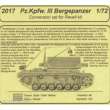 CMK 129-2017 - Pz.Kpfw. III Bergepanzer conversion set für Revell Bausatz