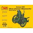 CMK 129-RA058 - German WWI 25cm schwerer Minenwerfer/ Heavy Mortar-All Resin kit in 1:35