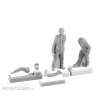 CMK 129-F48360 - Viggen Ground Crew (2 figs.) in 1:48