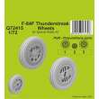 CMK 129-Q72415 - 1:72 F-84F Thunderstreak Wheels 1/72 / for Special Hobby kits