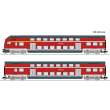 Roco 6280008 - 2-tlg. Set 1: Doppelstockwagen, DB AG