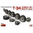 MiniArt 35242 - 1:35 T-34 Wheels Set. 1943-44 Series