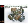 MiniArt 35573 - 1:35 Milk Bottles & Wooden Crates