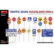 MiniArt 35643 - Traffic Signs. Yugoslavia 1990s in 1:35