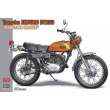 Hasegawa 652329 - 1/10 Yamaha Eduro DT250, Mandarin Orange