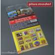 Plus model 568 - Tin advertising sign Germany in 1:35