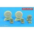 Plus model AL4100 - 1:48 Mig-21 wheels early