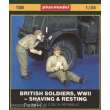 Plus model 158 - Britische Soldaten, WWII Shaving & Resting in 1:35