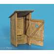 Plus model 263 - Holz-Toilette in 1:35