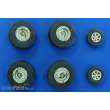 Plus model AL7027 - Wheels for EC-121 Warning Star in 1:72