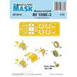 Special Hobby 100-M72010 - Messerschmitt Bf 109E-1/3 Mask in 1:72