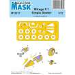 Special Hobby 100-M72013 - Mirage F.1 Single Seater Mask in 1:72