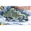 Military Wheels MW7244 - 1:72 GAZ AA armored truck with Maxim AA gun