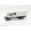 Herpa 700788 - Mercedes-Benz Sprinter `18 Doppelkabine mit Plane ´Bundeswehr Fuhrpark Service´