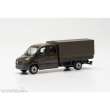 Herpa 700795 - Mercedes-Benz Sprinter `18 Doppelkabine mit Plane ´Bundeswehr´