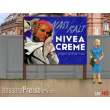 Modellland 7114-8 - 1:87 H0 Plakatwand NIVEA Creme