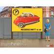 Modellland 7163-8 - 1:87 H0 Plakatwand Messerschmitt KR 200