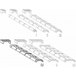 Weinert 72074 - Blechkanäle und Rollenkästen für Seilzugleitungen in Größe IV (H0)