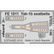 Eduard Accessories FE1011 - Yak-1b seatbelts STEEL for Zvezda in 1:48