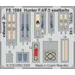 Eduard Accessories FE1084 - Hunter F.4/F.5 seatbelts STEEL for Airfix in 1:48