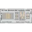 Eduard Accessories FE1188 - Blenheim Mk.I seatbelts STEEL 1/48 for AIRFIX in 1:48