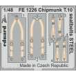 Eduard Accessories FE1226 - Chipmunk T.10 seatbelts STEEL for AIRFIX in 1:48