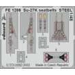 Eduard Accessories FE1286 - 1:48 Su-27K seatbelts STEEL 1/48