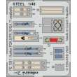 Eduard Accessories FE1391 - 1/48 Hunter FGA.9/FR.10/GA.11 seatbelts STEEL 1/48 AIRFIX