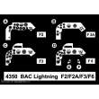 CMK 129-4350 - BAC Lightning F2/F2A/F3/F6-Cockpit Set in 1:48